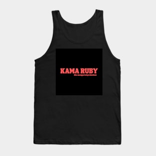 Kama Ruby Official Logo Tank Top